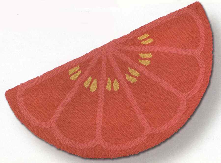Fresh Cut Slice Rug by Department 56-1