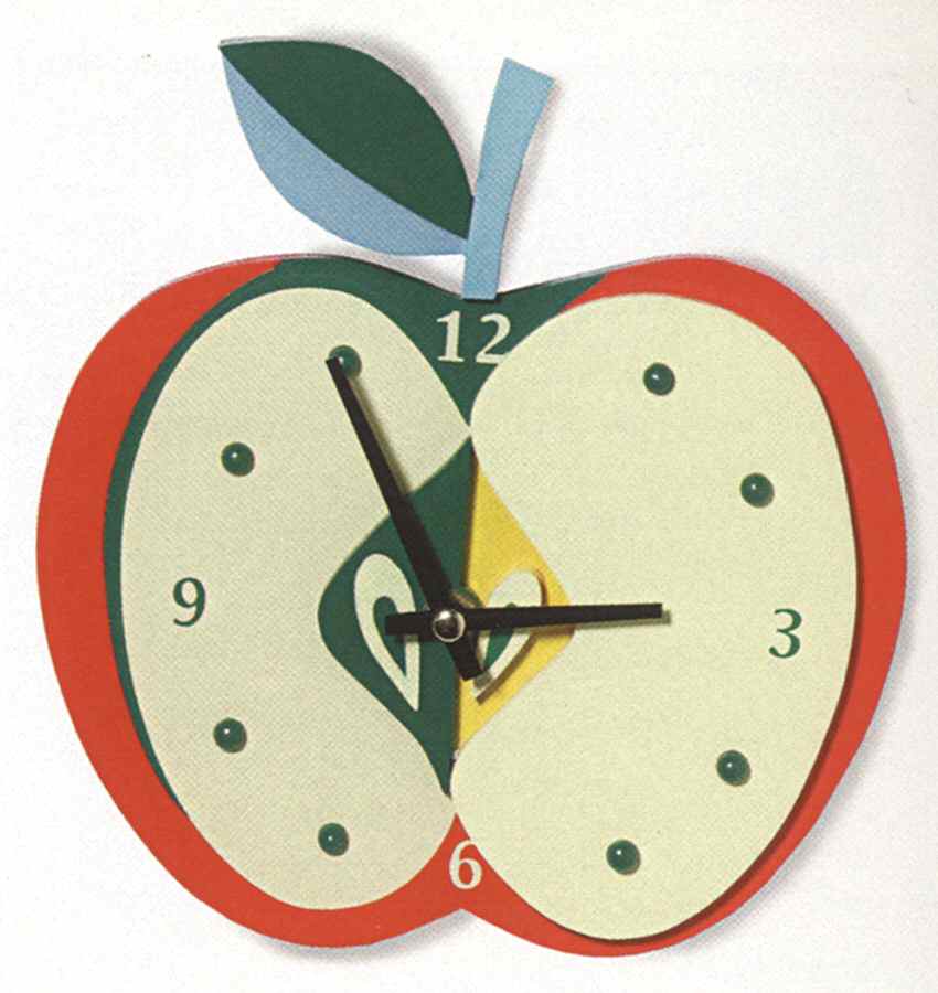Fresh Cut Hanging Wall Clock by Department 56-1
