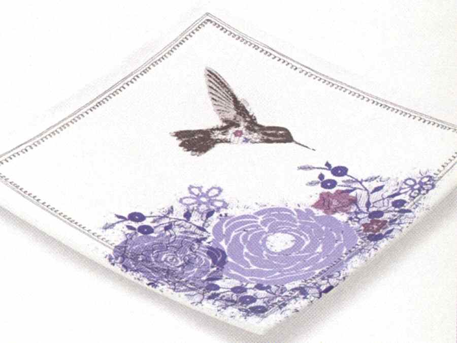 Lavender Bloom 11" Square Serving Platter by Department 56-1