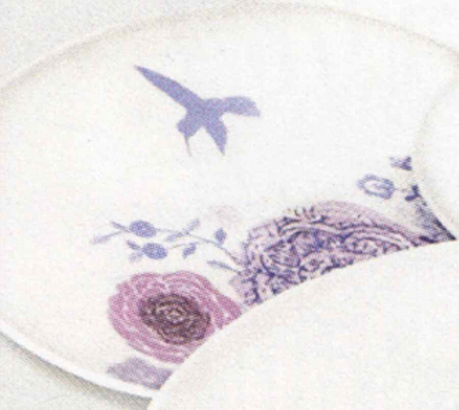 Lavender Bloom Salad Plate by Department 56-1