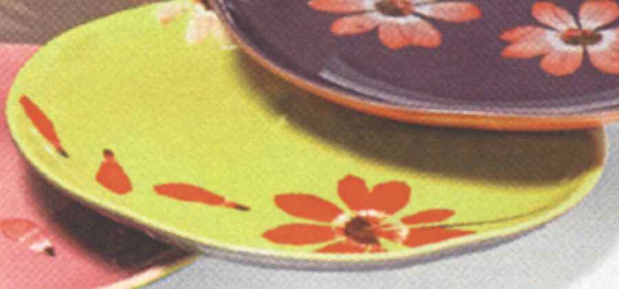Petals (Tickle Collection) Salad Plate by Department 56-1