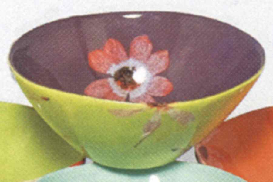 Petals (Tickle Collection) Soup/Cereal Bowl by Department 56-1