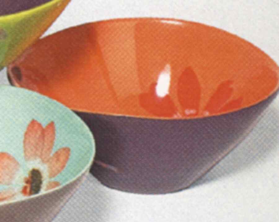 Petals (Tickle Collection) Soup/Cereal Bowl by Department 56-1