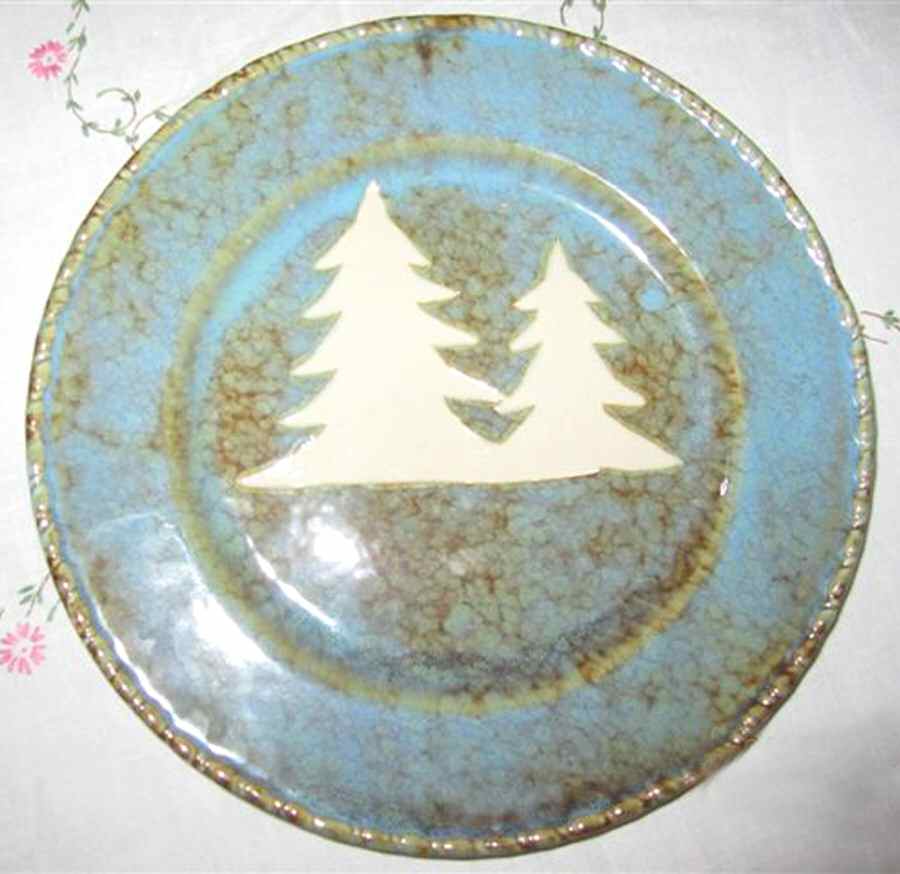 DNZ3 Dinner Plate by Dennis East-1