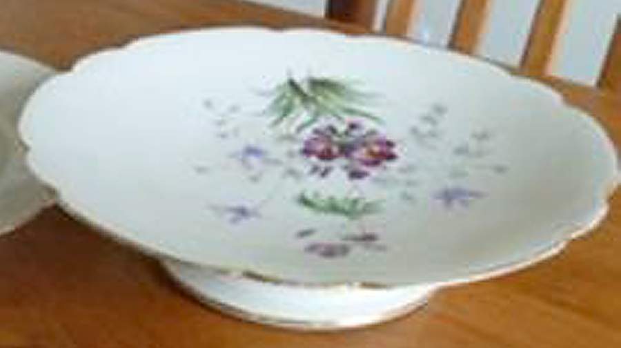 7424 Footed Cake Plate by G Demartine-1