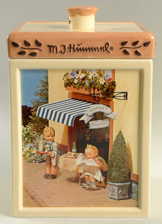 Hummel Canister Collection Large Canister & Lid by Danbury Mint-1