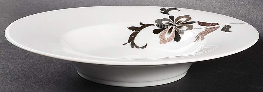 Versailles Large Rim Soup Bowl by Daniel Cremieux-1