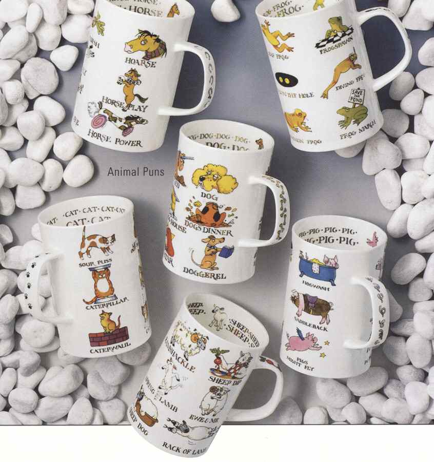 Animal Puns Mug by Dunoon-1