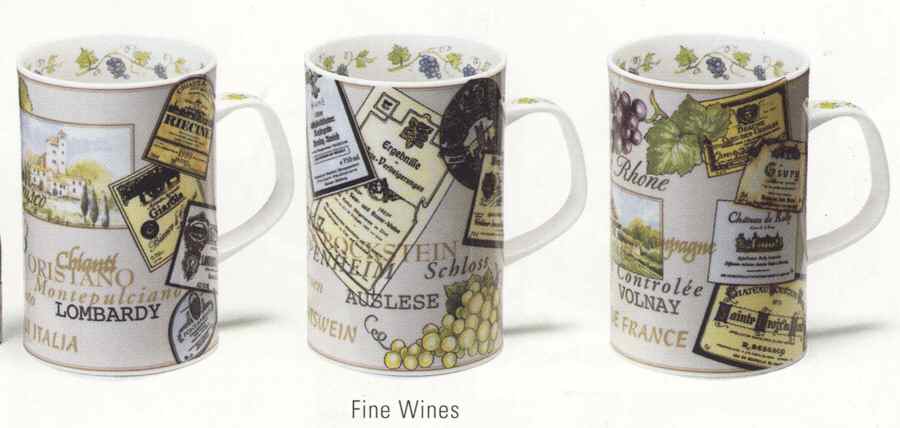 Fine Wines Mug by Dunoon-1