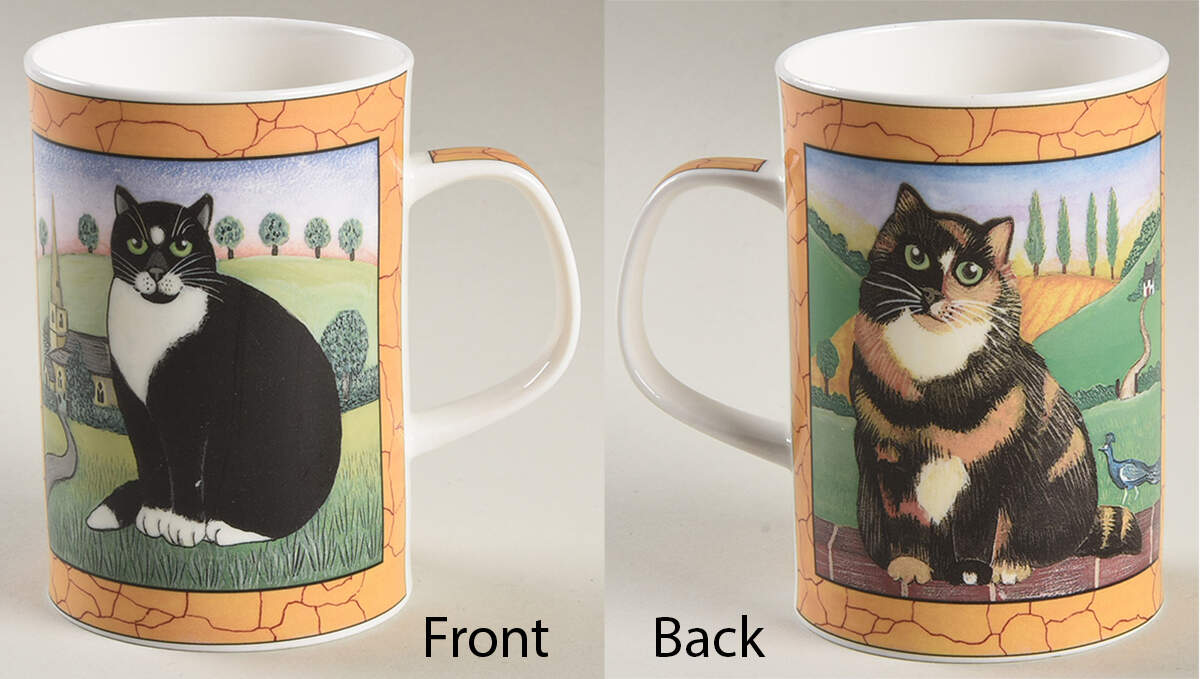 Gallery Cats Mug by Dunoon-1