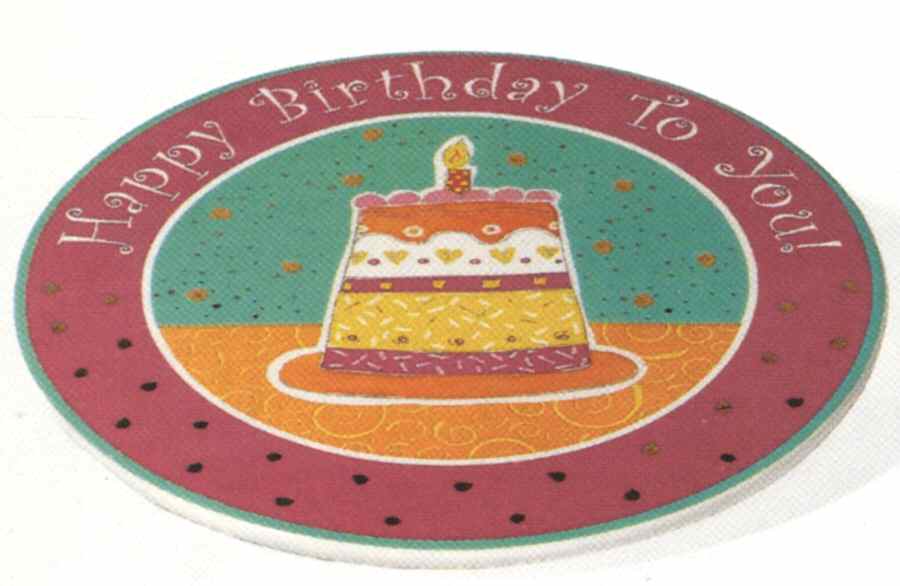 Celebrate the Day Collection Cake Plate by Department 56-1