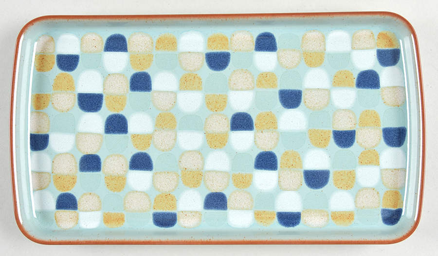 Heritage Pavilion 10" Rectangular Serving Platter by Denby-Langley-1