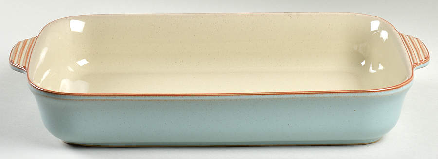 Heritage Pavilion 15" Rectangular Baker by Denby-Langley-1