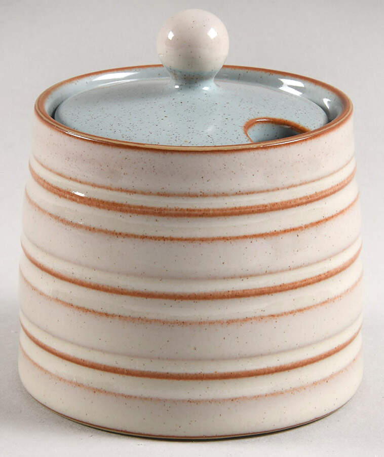 Heritage Pavilion Sugar Bowl & Lid by Denby-Langley-1