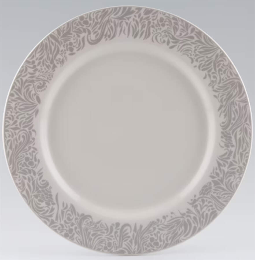 Lucille Silver Dinner Plate by Denby-Langley-1