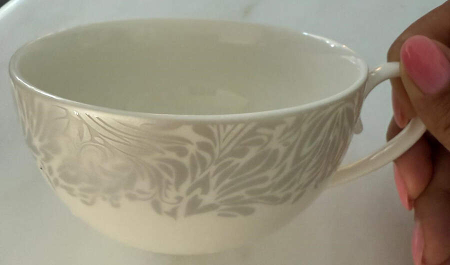 Lucille Silver Flat Cup by Denby-Langley-1