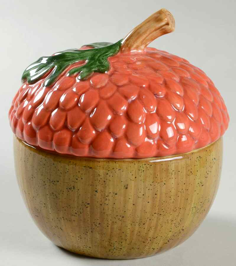Woodland Sugar Bowl & Lid by Department 56-1