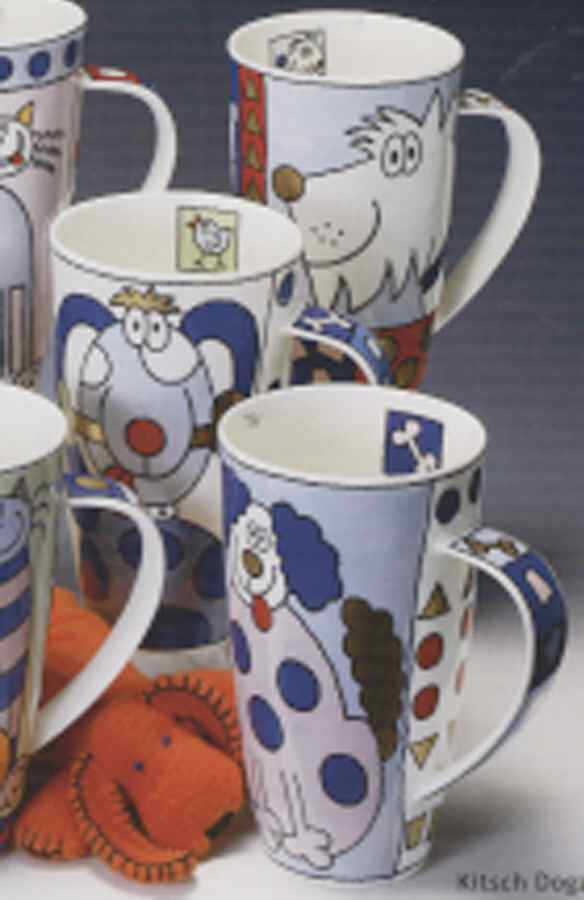 Kitsch Dogz Mug by Dunoon-1