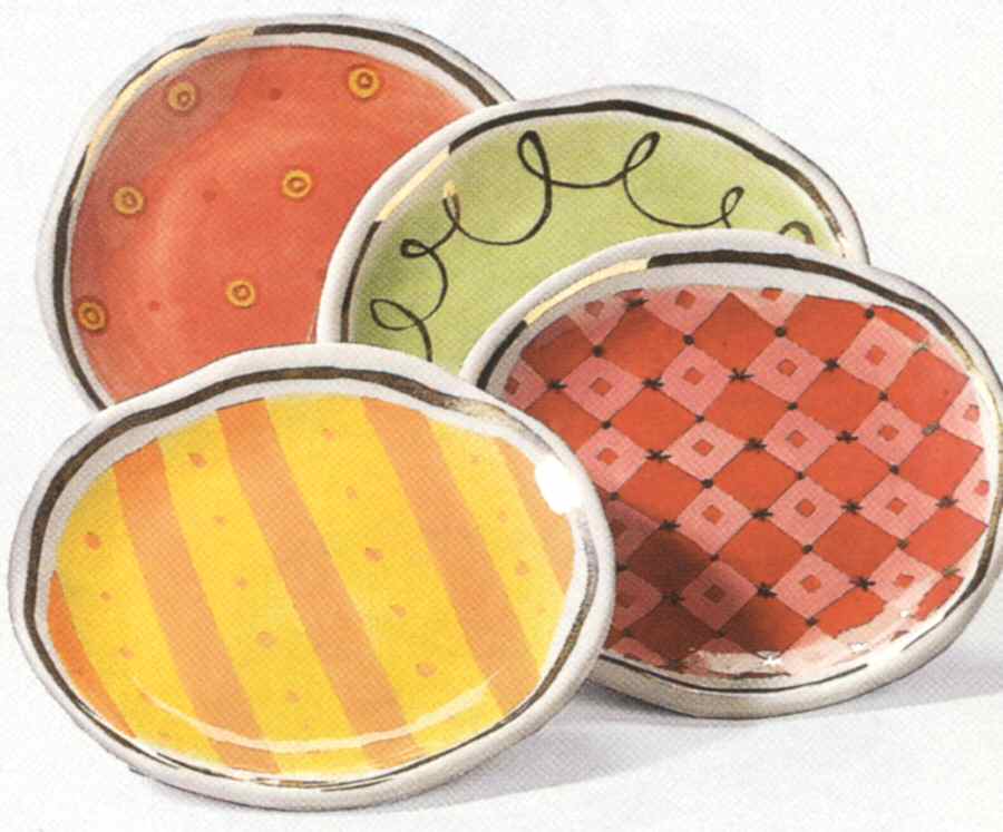 Christmas Glitz Hors d'Oeuvres Plate by Department 56-1