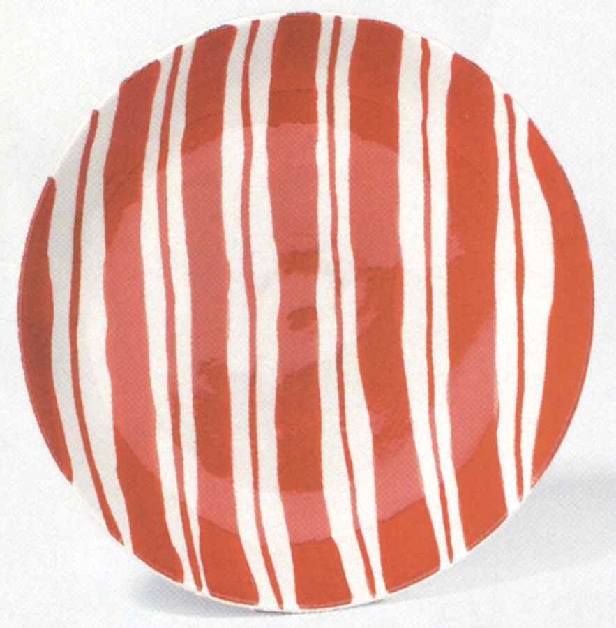 Cozy Christmas Salad/Dessert Plate by Department 56-1