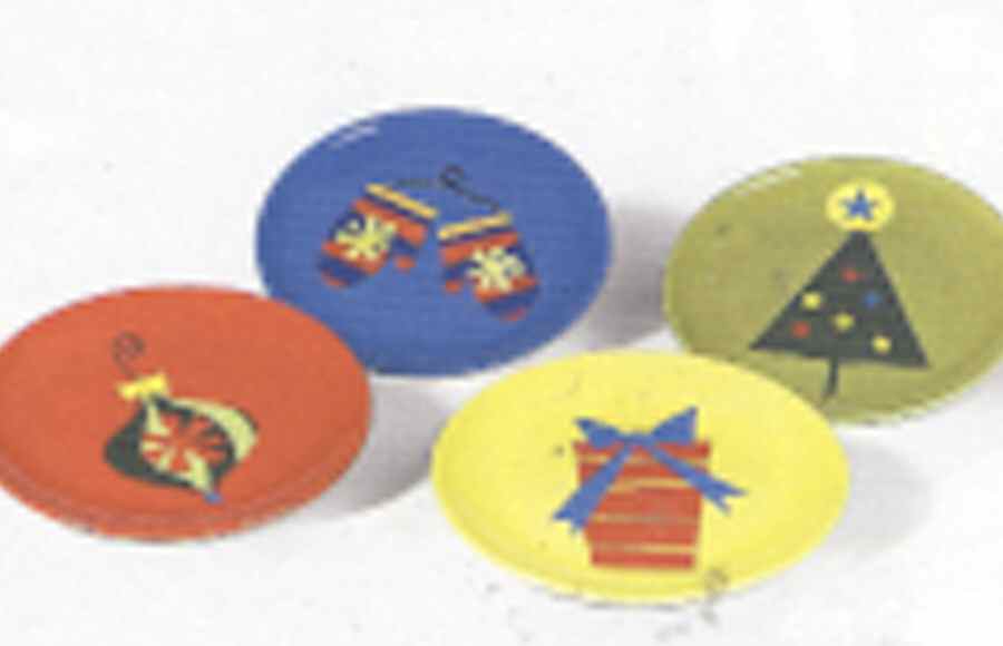 Groovy Greetings Appetizer Plate by Department 56-1