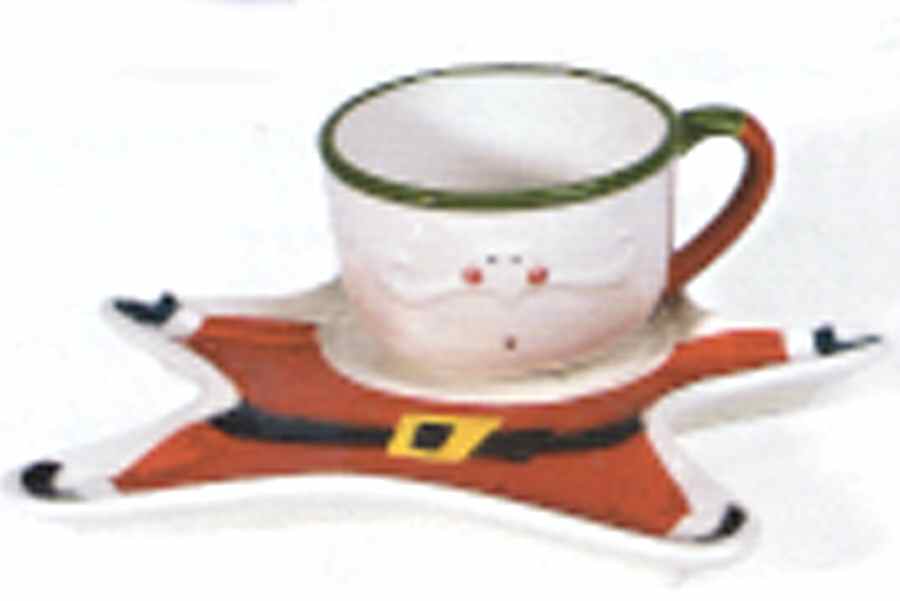 Groovy Greetings Snack Plate & Mug Set by Department 56-1