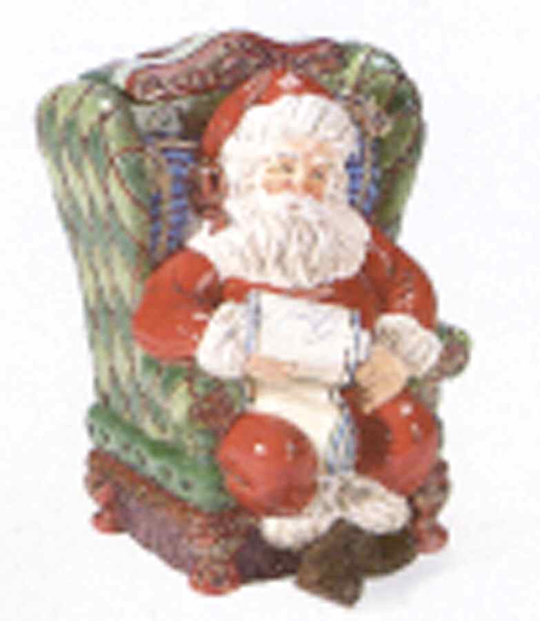 Winter Past Figural Cookie Jar & Lid by Department 56-1
