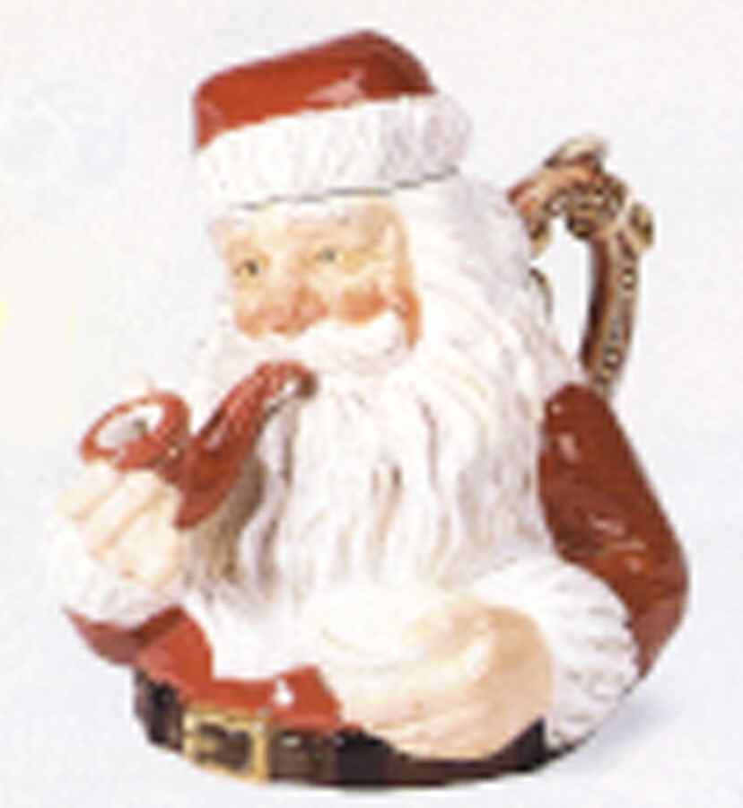 Winter Past Figural Teapot & Lid by Department 56-1
