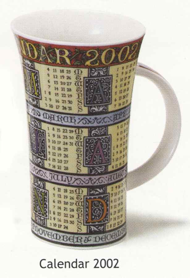 Calendar 2002 Mug by Dunoon-1