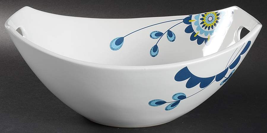 Classic Fjord Tweet 11" Square Serving Bowl by Dansk-1