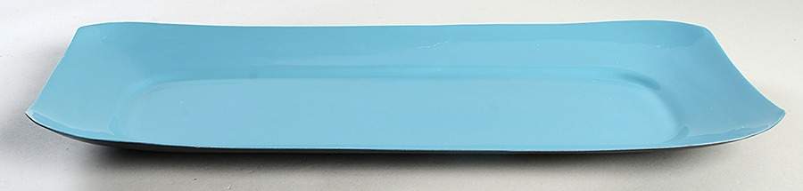 Classic Fjord Sky Blue Metal Bread Tray by Dansk-1