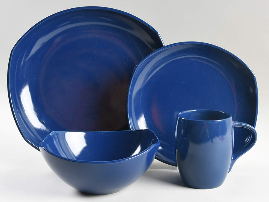 Classic Fjord Nordic Blue 4 Piece Place Setting by Dansk-1