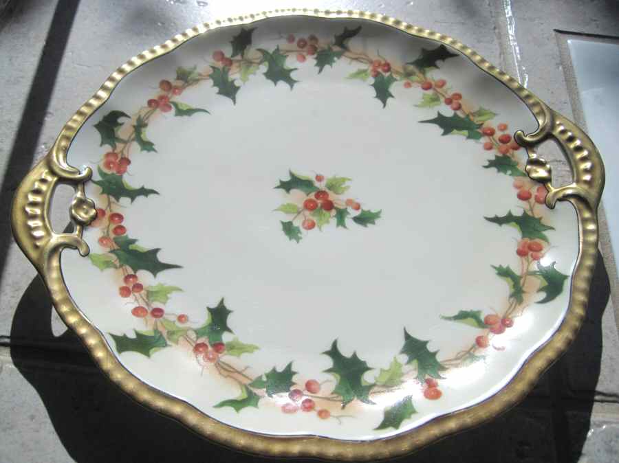 DMT59 Handled Cake Plate by G Demartine-1