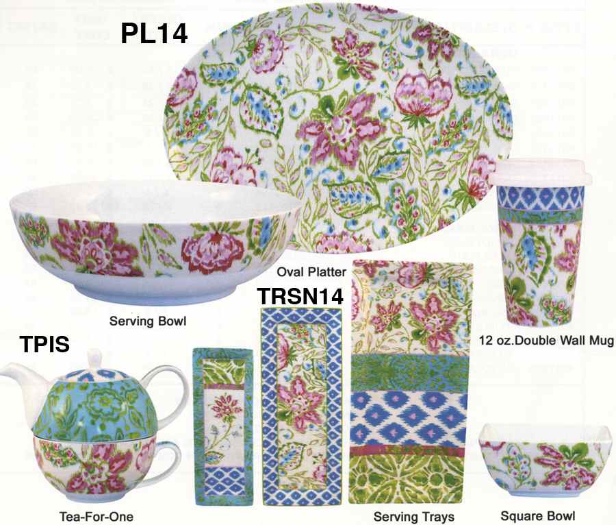 Marakesh 14" Oval Serving Platter by Dena Home-1