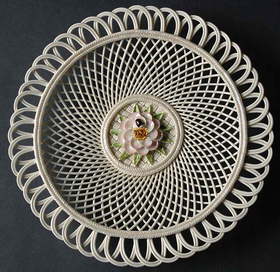 Giftware 8" Pierced Plate by Donegal Parian-1