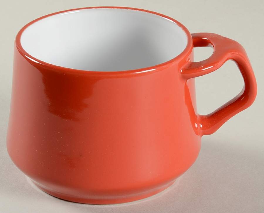 Kobenstyle Chili Red (Newer) Flat Cup by Dansk-1