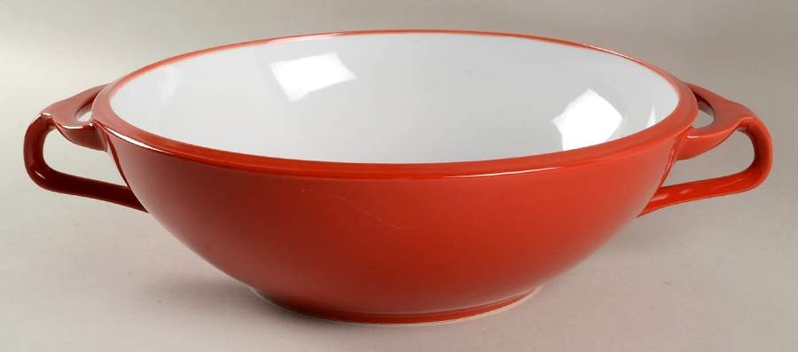 Kobenstyle Chili Red (Newer) 11" Round Serving Bowl by Dansk-1