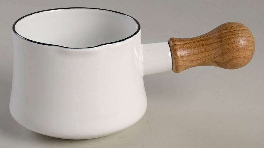 Kobenstyle White (Newer, 2012) Open Metal Butter Warmer by Dansk-1