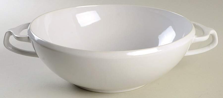 Kobenstyle White (Newer, 2012) 11" Round Serving Bowl by Dansk-1