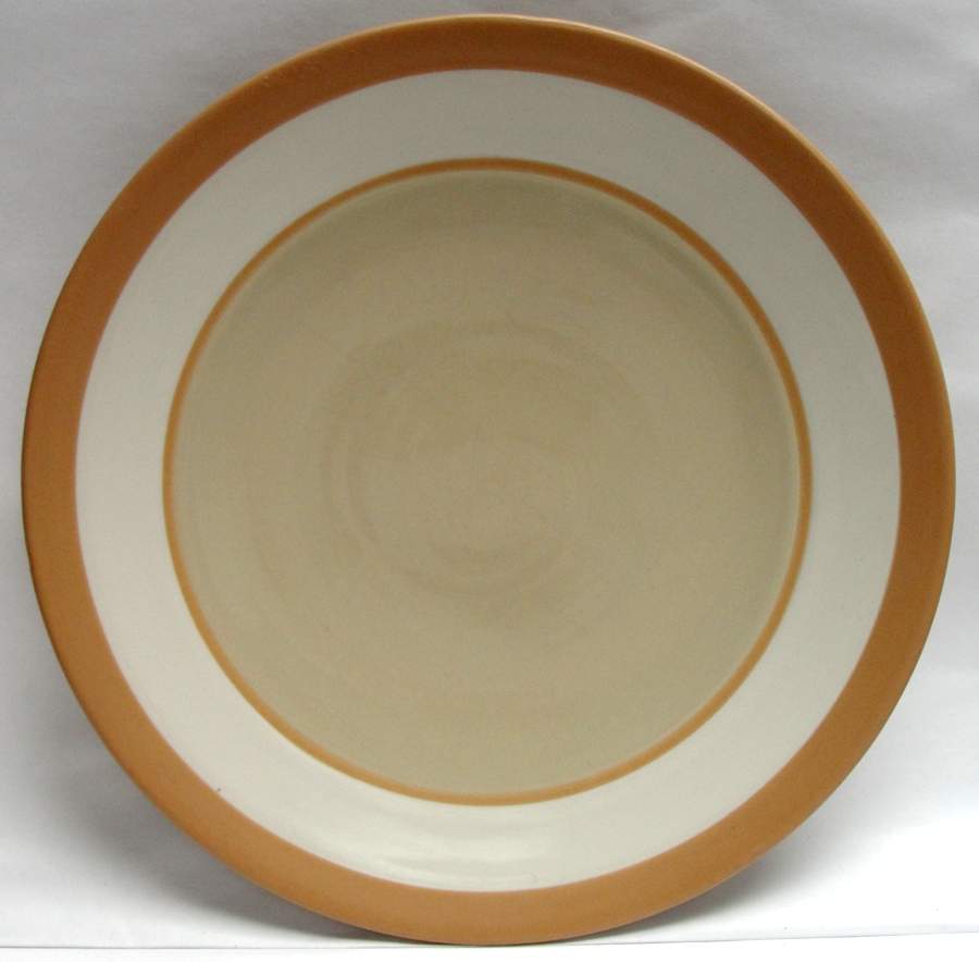 Spa Shiatsu Taupe Salad Plate by Dansk-1