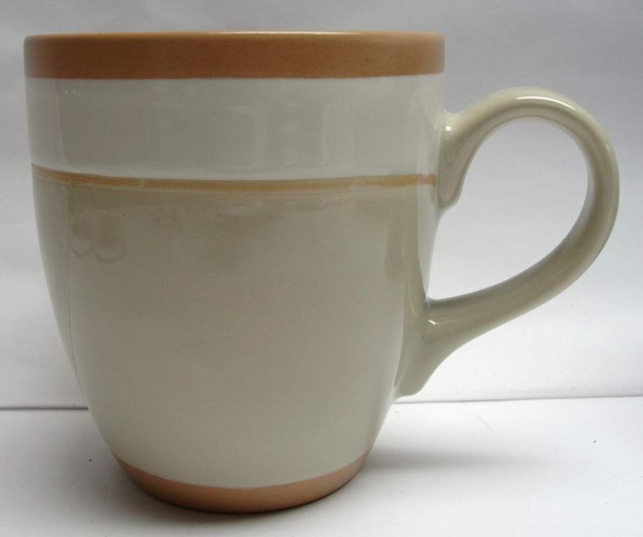 Spa Shiatsu Taupe Mug by Dansk-1