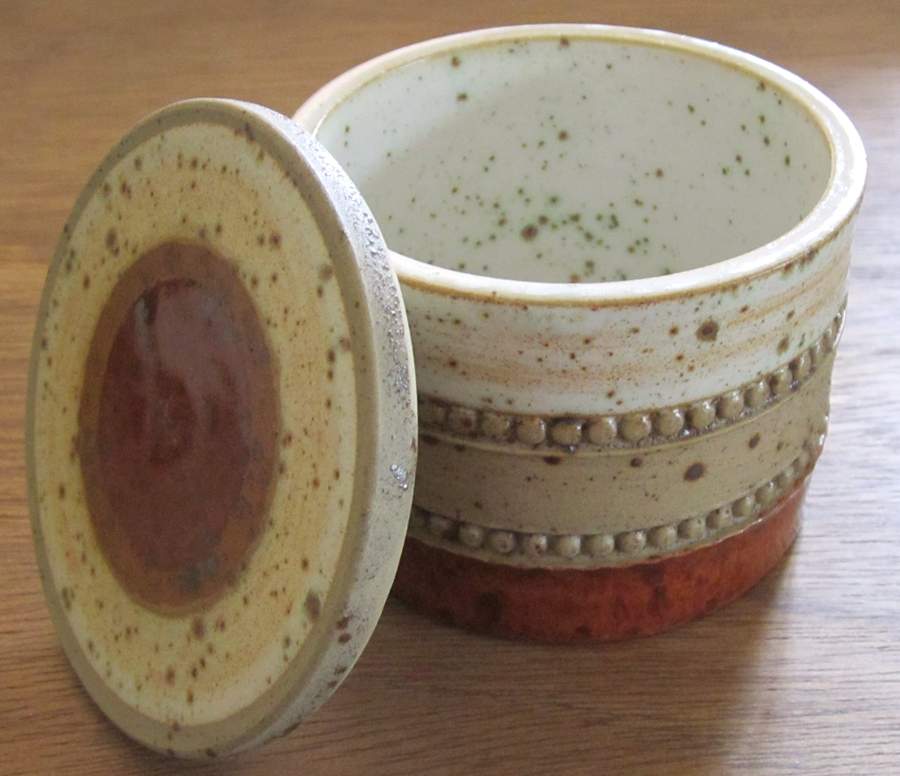 Potters Wheel Giftware Round Box & Lid by Denby-Langley-1