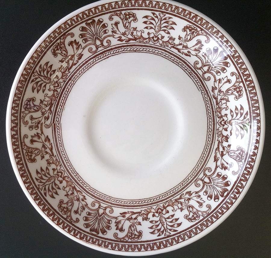 Anthemion Saucer by Dunn Bennett-1