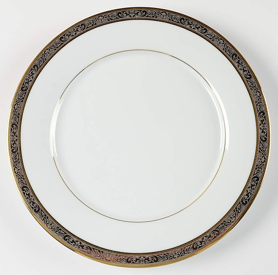 Golden Platinum Dinner Plate by Dankotuwa-1