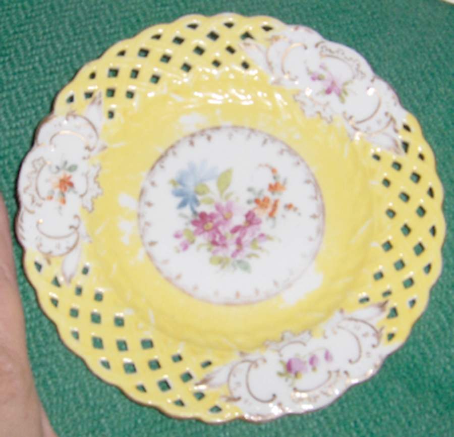 DRE139 Bread & Butter Plate by Dresden (German)-1