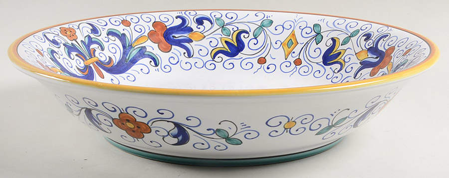 DER79 13" Pasta Serving Bowl by Deruta (Italy)-1