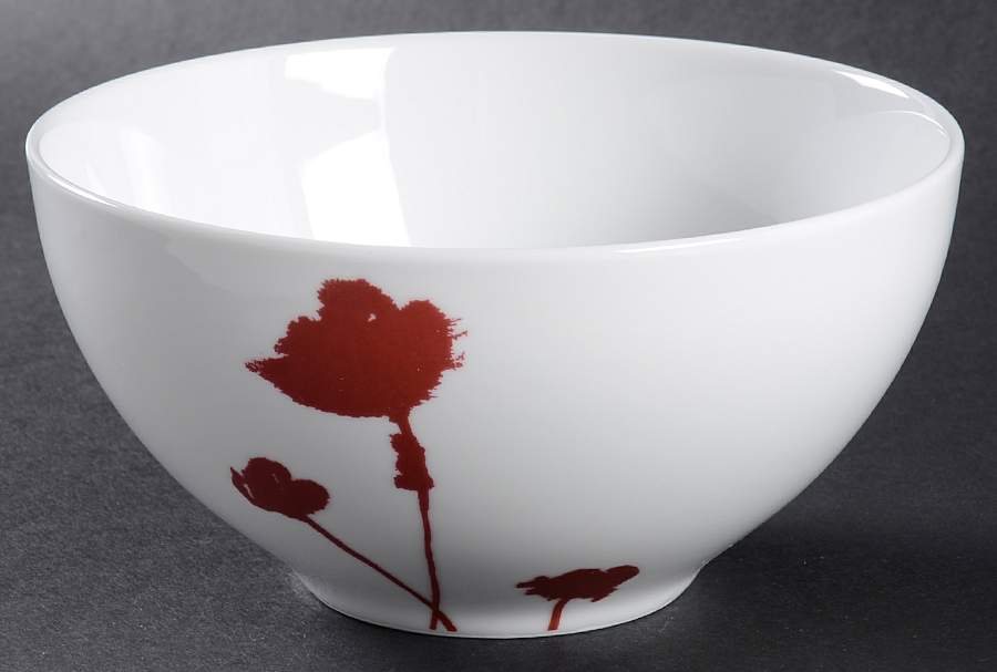 Stilla Raspberry Soup/Cereal Bowl by Dansk-1