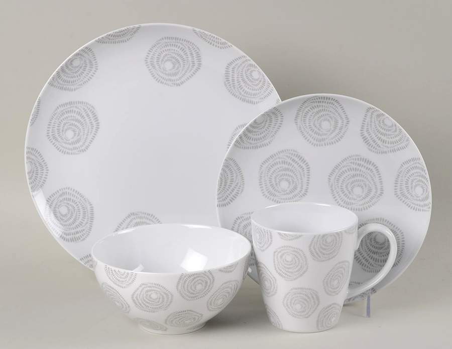 Thrive Grey 4 Piece Set by Dansk-1