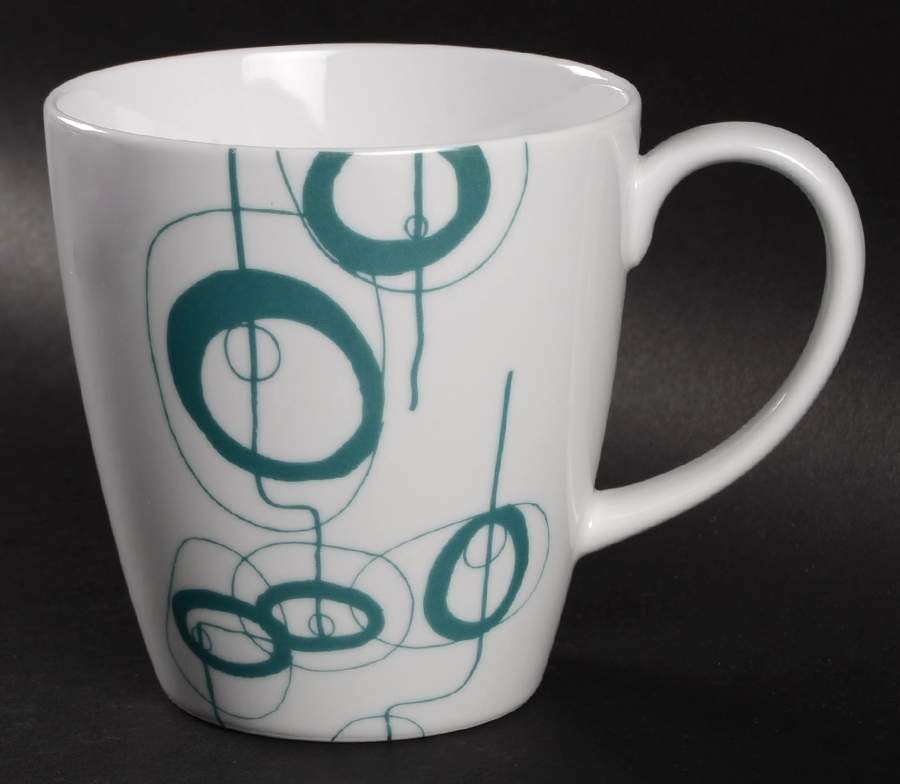 Shake Teal Mug by Dansk-1
