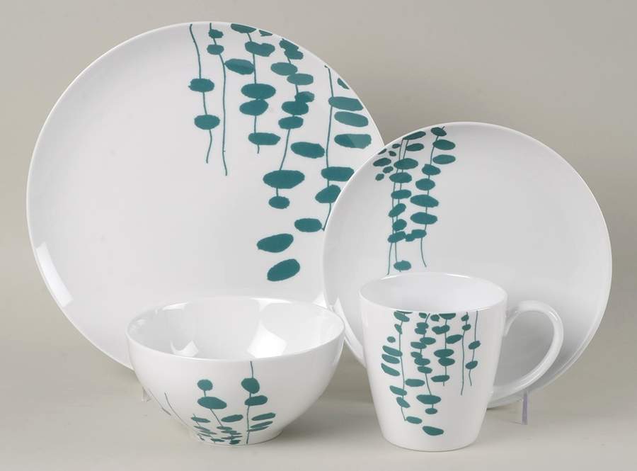 Wisp Teal 4 Piece Set by Dansk-1